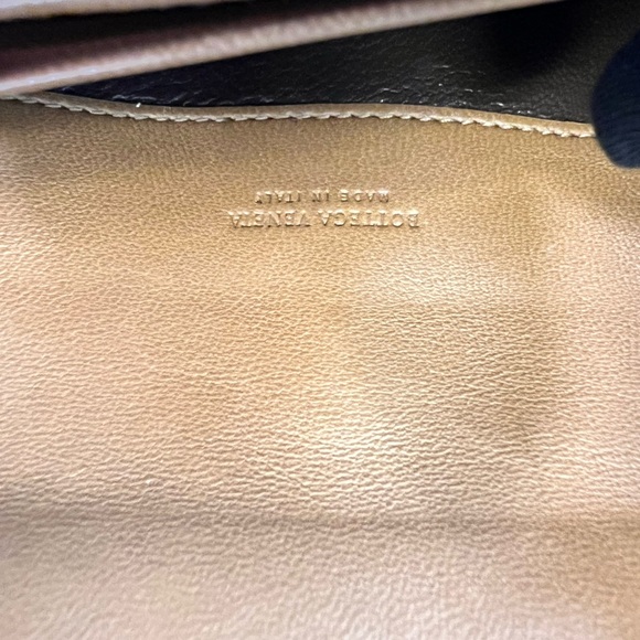 💎AUTHENTIC💎 BOTTEGA VENETA Light brown Women’s Leather INTERCCIACO Wallet - Picture 5 of 5